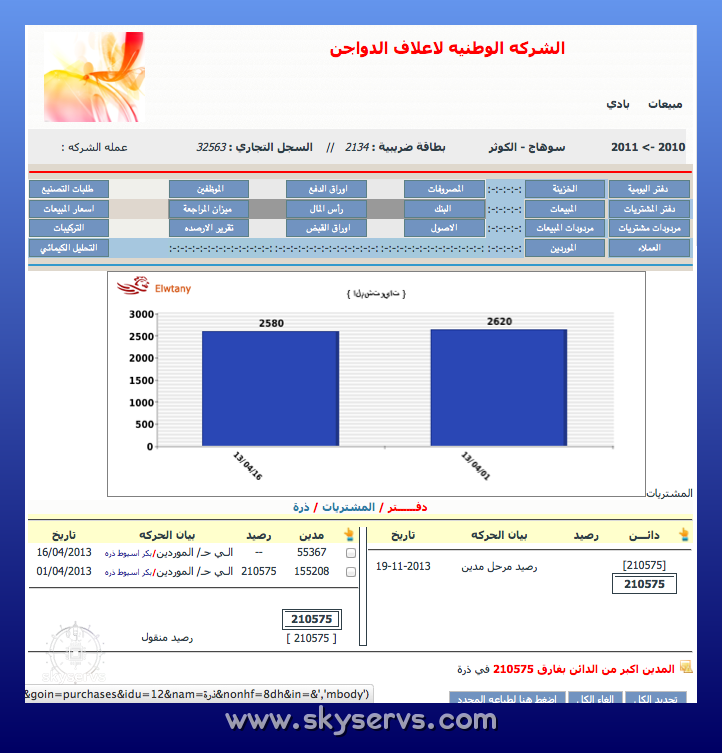 نظام محاسبه شركات
