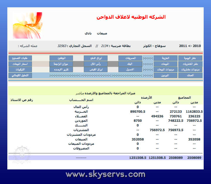 نظام محاسبه شركات