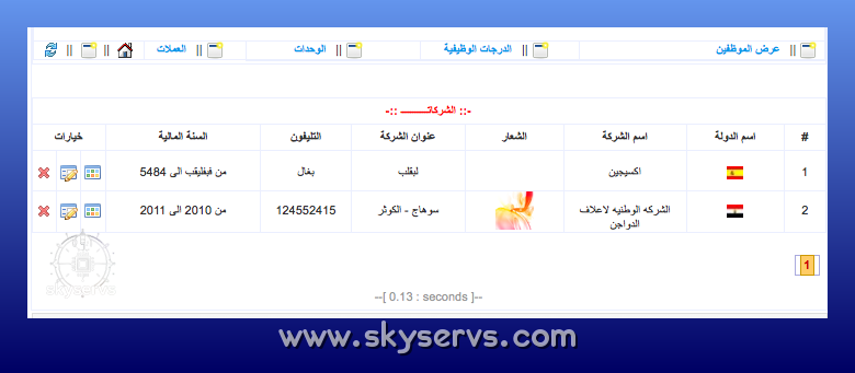 نظام محاسبه شركات