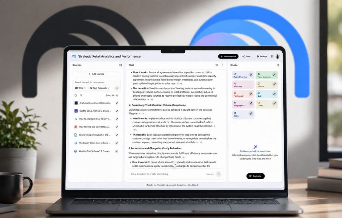 جوجل تغيّر اسم تطبيق NotebookLM إلى Gemini Notebook.. وتدمجه في البحث و Gemini