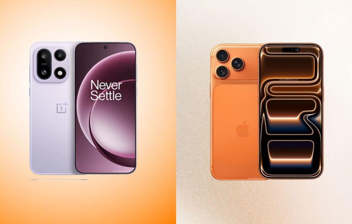 مقارنة بين هاتفي OnePlus 15 و iPhone 17 Pro Max