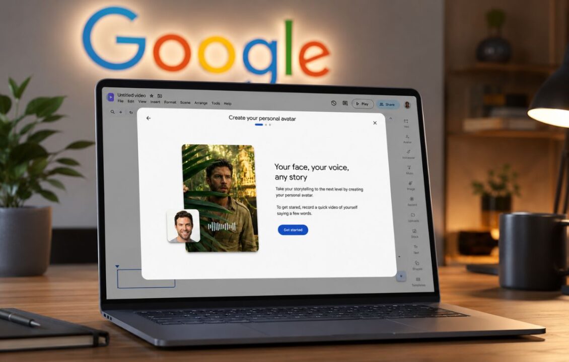 جوجل تتيح إنشاء نسخ رقمية ناطقة من المستخدمين عبر خدمة Google Vids