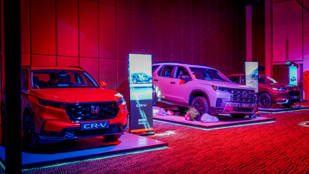 هوندا عرضت ابتكاراتها على اليابسة والبحر تحت علامتها التجارية الشاملة