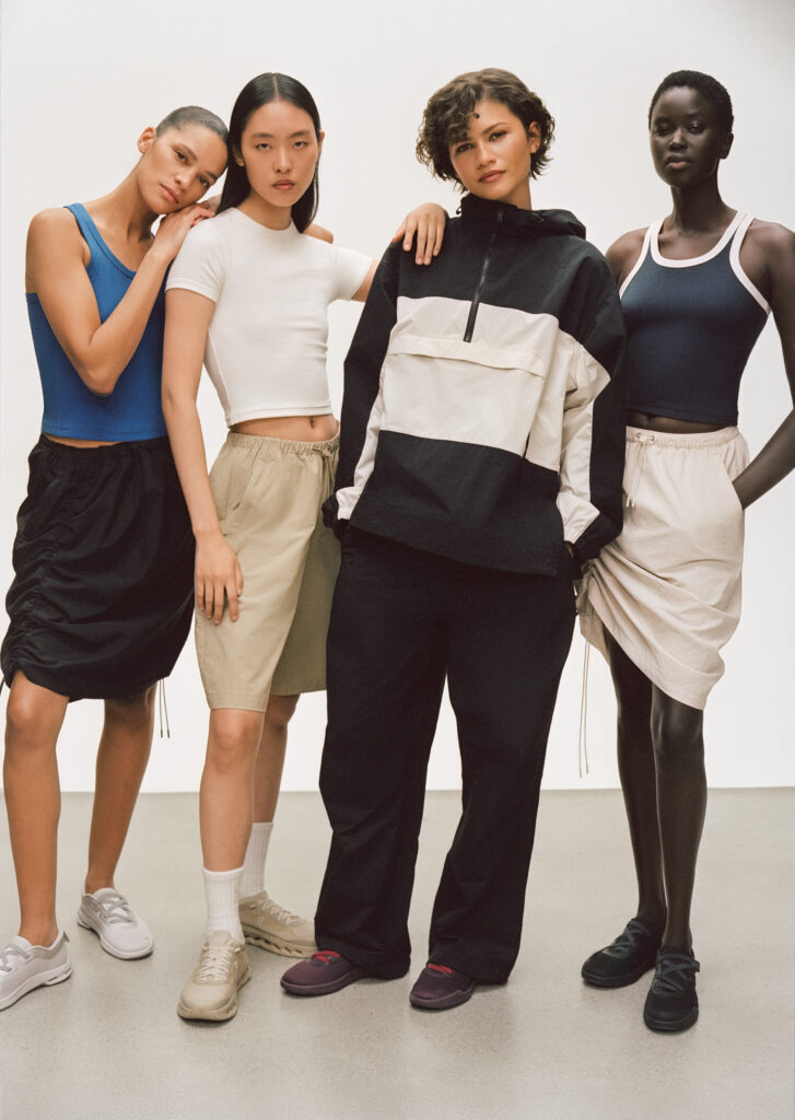 تكشف Zendaya و On عن أول مجموعة مشتركة بينهما من خلال فيلم من إخراج سبايك جونز